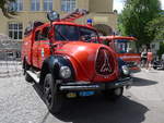 (205'933) - Feuerwehr, Lenzburg - AG 20'811 - Magirus-Deutz am 8.