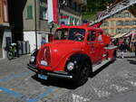 Sarnen/779993/236625---feuerwehr-luzern---lu (236'625) - Feuerwehr, Luzern - LU 507 - Magirus-Deutz am 4. Juni 2022 in Sarnen, OiO