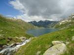 (145'966) - Am Lago di Lucendro am Gotthardpass am 20. Juli 2013