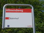 (182'598) - StadtBUS-Haltestelle - Frauenfeld, Allmendweg - am 3.