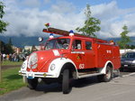 (171'874) - Feuerwehr, Aigle - Nr. 63/VD 9508 - Magirus-Deutz am 25. Juni 2016 in Aigle, Saurertreffen