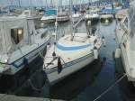 Yvonand/292980/140682---boot---vd-3318 (140'682) - Boot - VD 3318 - am 19. Juli 2012 im Hafen von Yvonand
