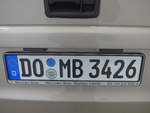 (210'818) - Autonummer aus Deutschland - DO-MB 3426 - am 8.