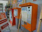 (205'277) - ZVB-Billetautomaten am 18. Mai 2019 in Neuheim, ZDT