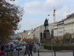 (198'857) - Blick auf den Wenzelsplatz am 20. Oktober 2018 in Praha