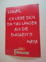 (146'533) - Frigor-Werbung am 26. August 2013 in Broc, Nestl