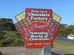 (190'294) - Tafel der Chocolate Factory am 18. April 2018 in Newhaven
