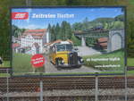 verkehr-reisen/717733/221862---plakat-vom-dampfbahn-verein (221'862) - Plakat vom Dampfbahn Verein Zrcher Oberland (DVZO) am 12. Oktober 2020 im Bahnhof Bauma