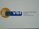 (131'426) - Logo fr 111 Jahre VBL Luzern am 8. Dezember 2010