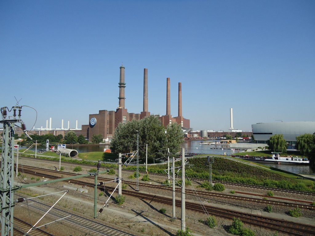 (127'799) - Das alte Volkswagen-Werk in Wolfsburg am 9. Juli 2010