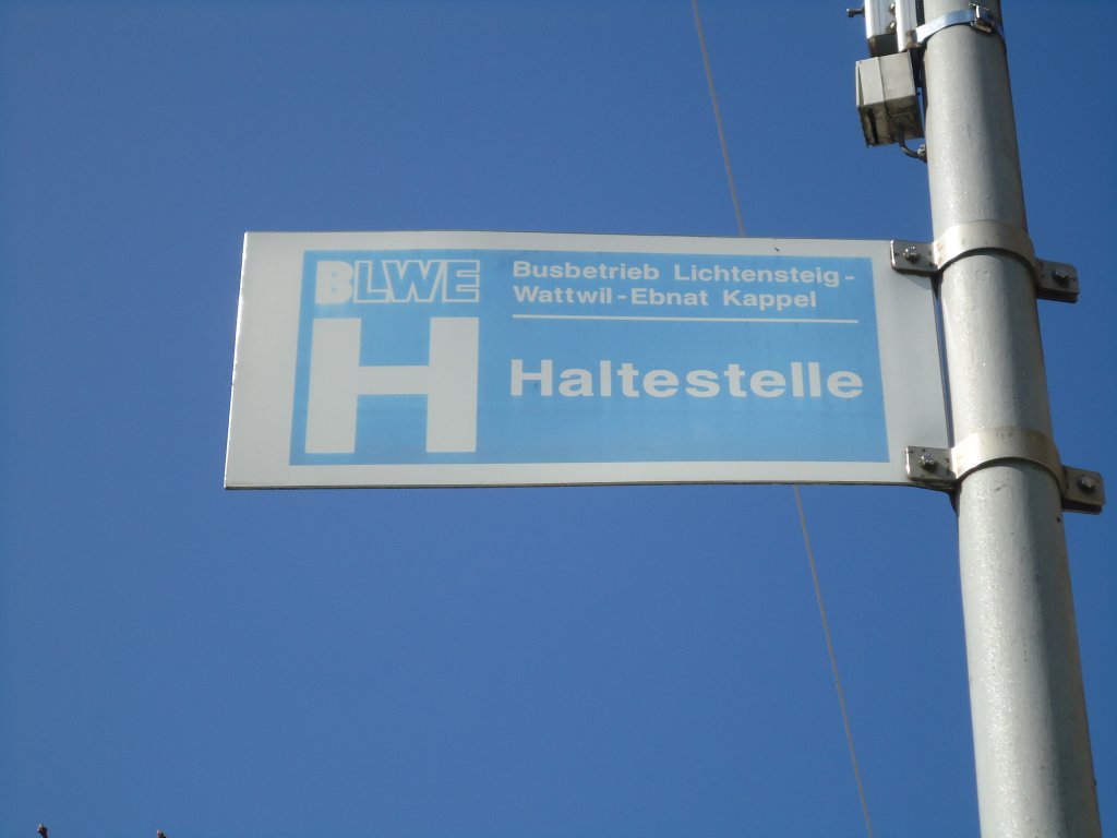 (133'159) - BLWE-Haltestelle - Wattwil, Bahnhof - am 23. Mrz 2011