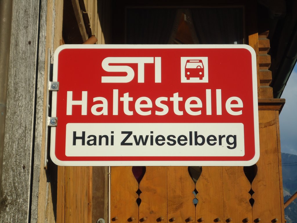 (134'629) - STI-Haltestelle - Zwieselberg, Hani Zwieselberg - am 2. Juli 2011