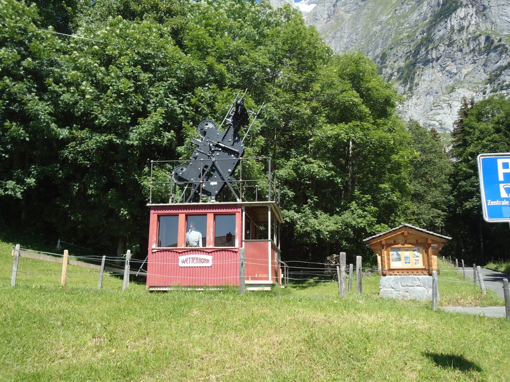(134'763) - Alter Wetterhornaufzug bei Grindelwald am 3. Juli 2011