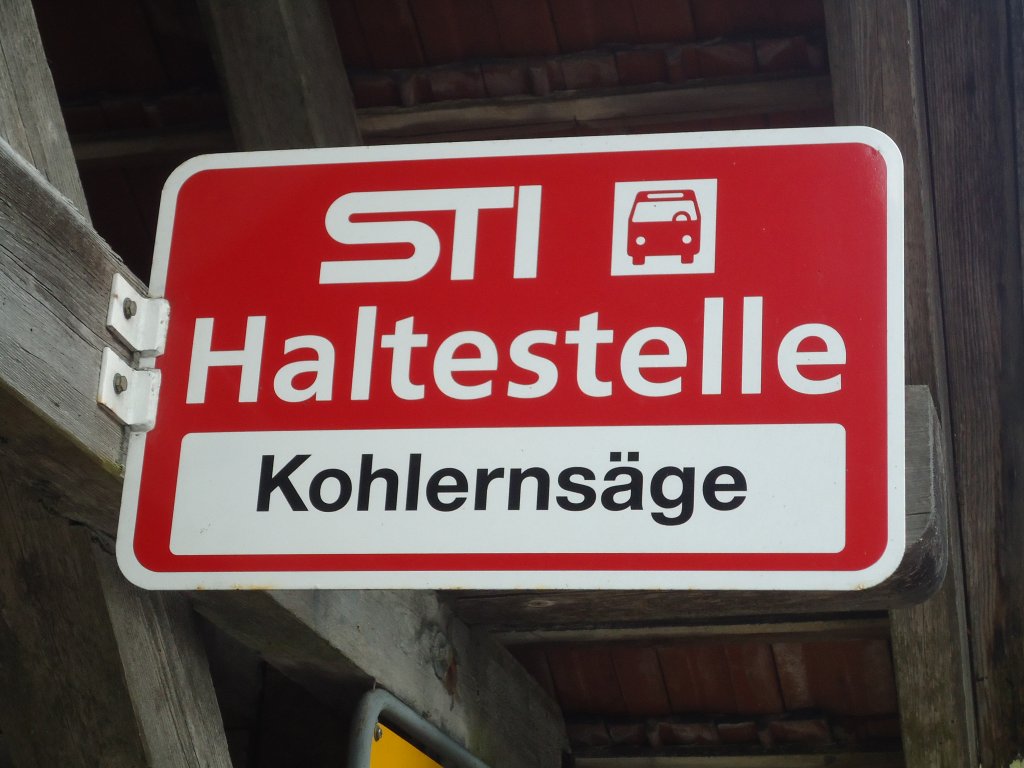 (136'753) - STI-Haltestelle - Heiligenschwendi, Kohlernsge - am 20. November 2011