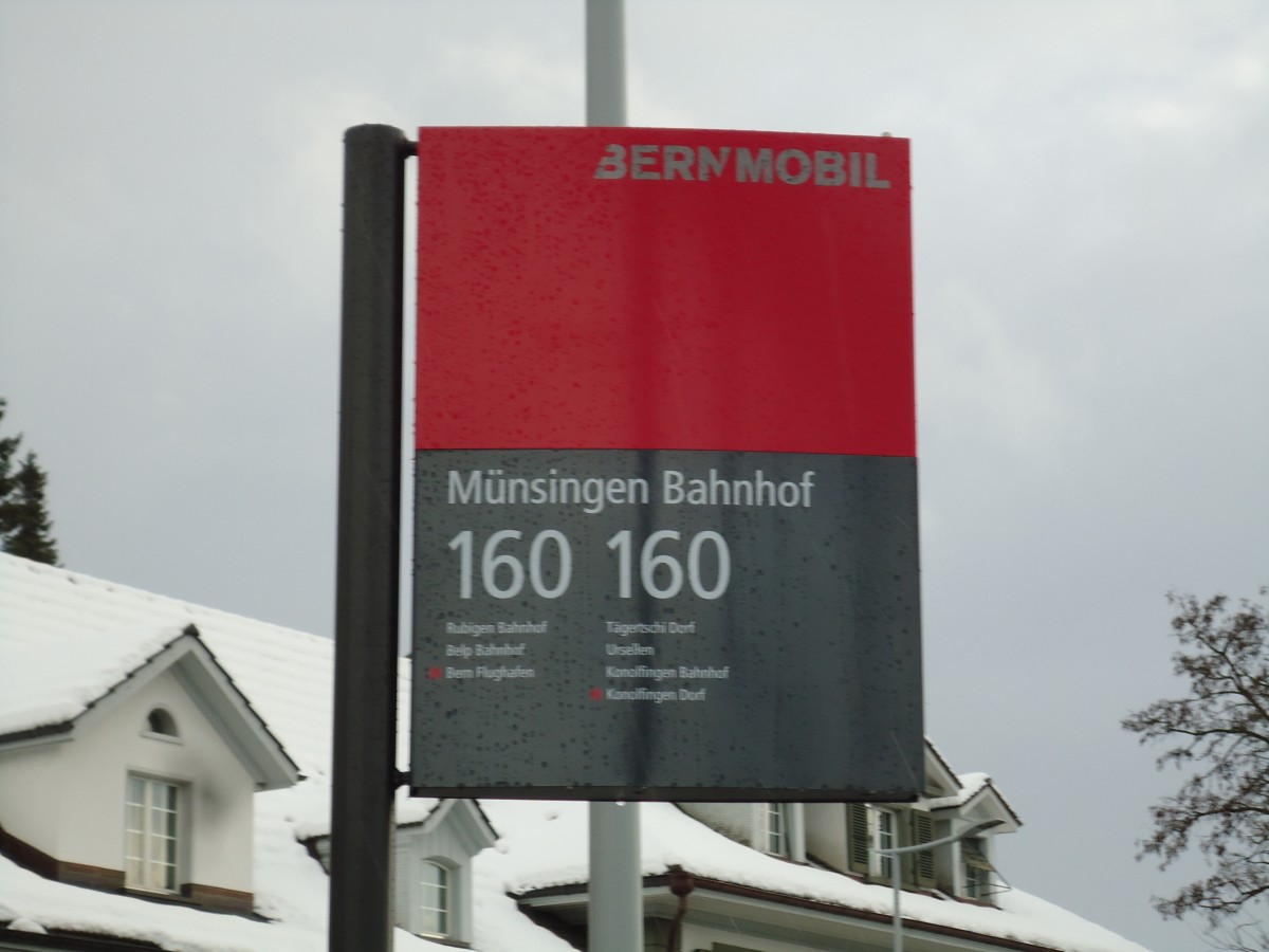 (142'447) - Bernmobil-Haltestelle - Mnsingen, Bahnhof - am 10. Dezember 2012