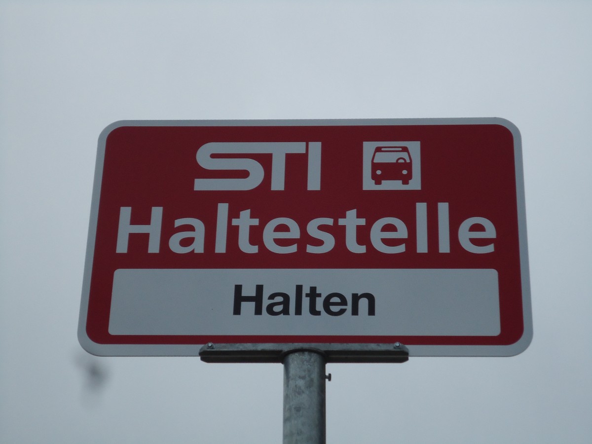 (142'631) - STI Thun - Teuffenthal, Halten - am 25. Dezember 2012