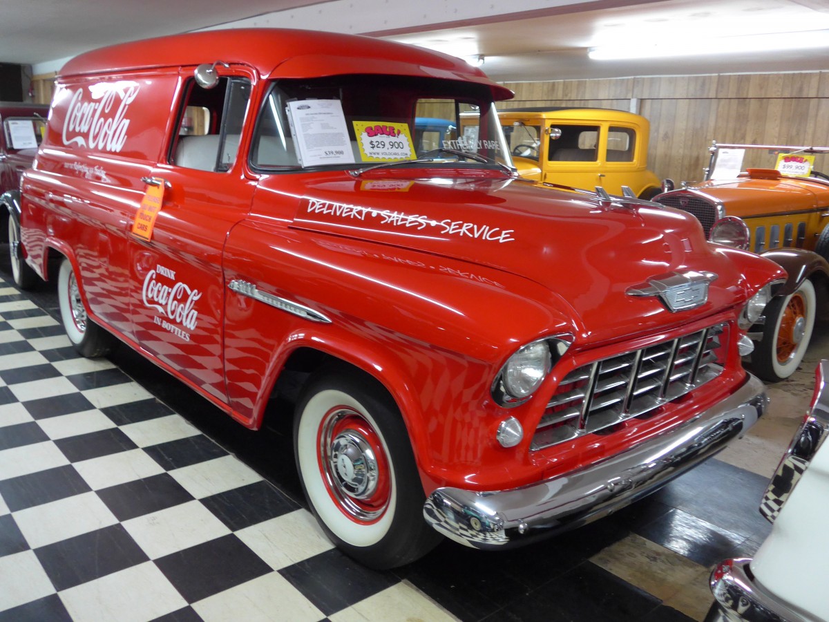 (152'232) - Coca Cola - Chevrolet am 9. Juli 2014 in Volo, Auto Museum