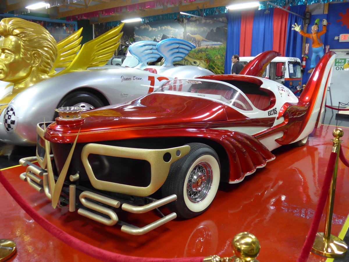 (152'393) - Elvis Presley am 9. Juli 2014 in Volo, Auto Museum