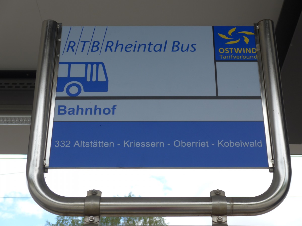 (153'898) - RTB-Haltestelle - Altsttten, Bahnhof - am 16. August 2014