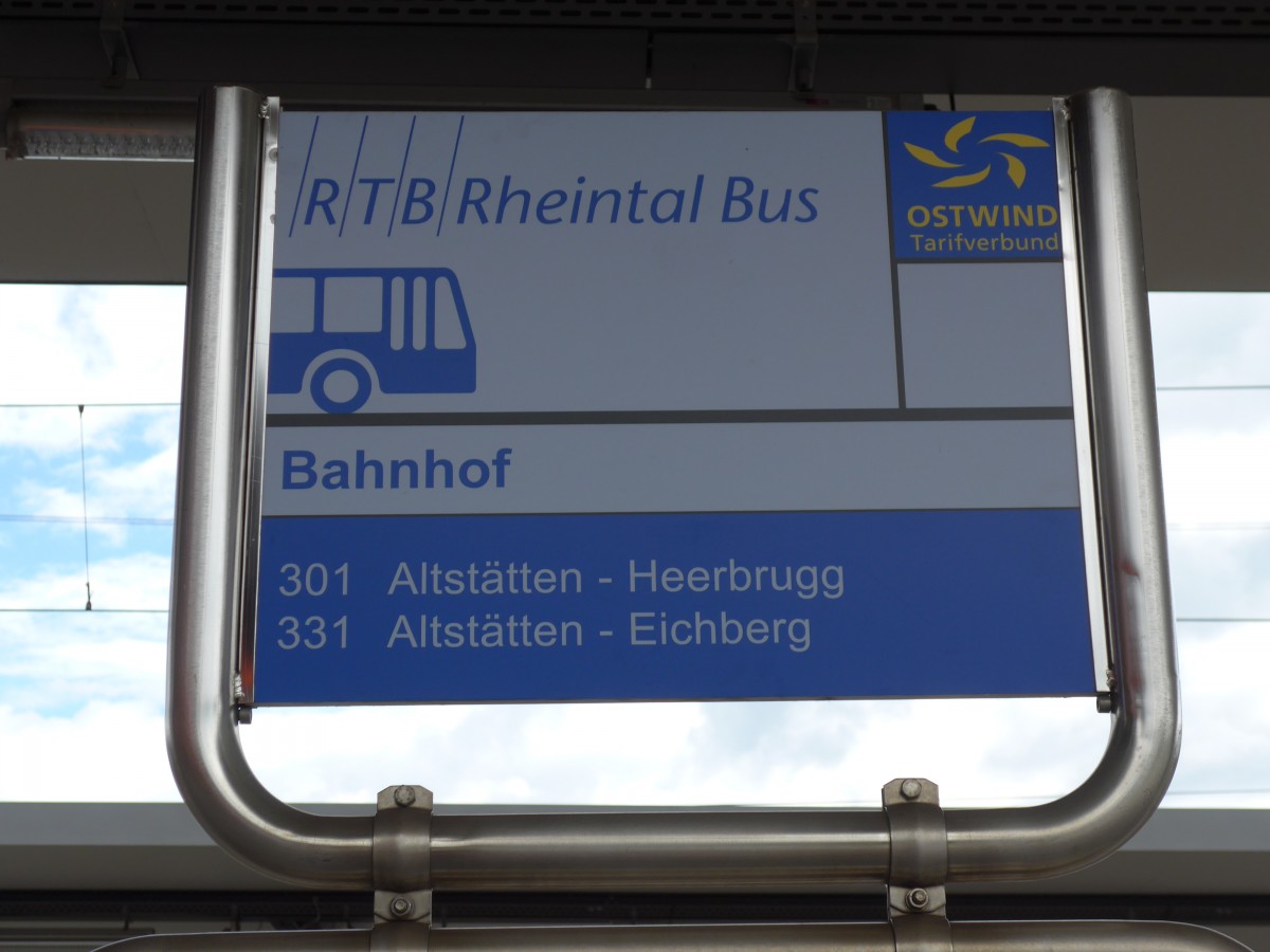 (153'900) - RTB-Haltestelle - Altsttten, Bahnhof - am 16. August 2014