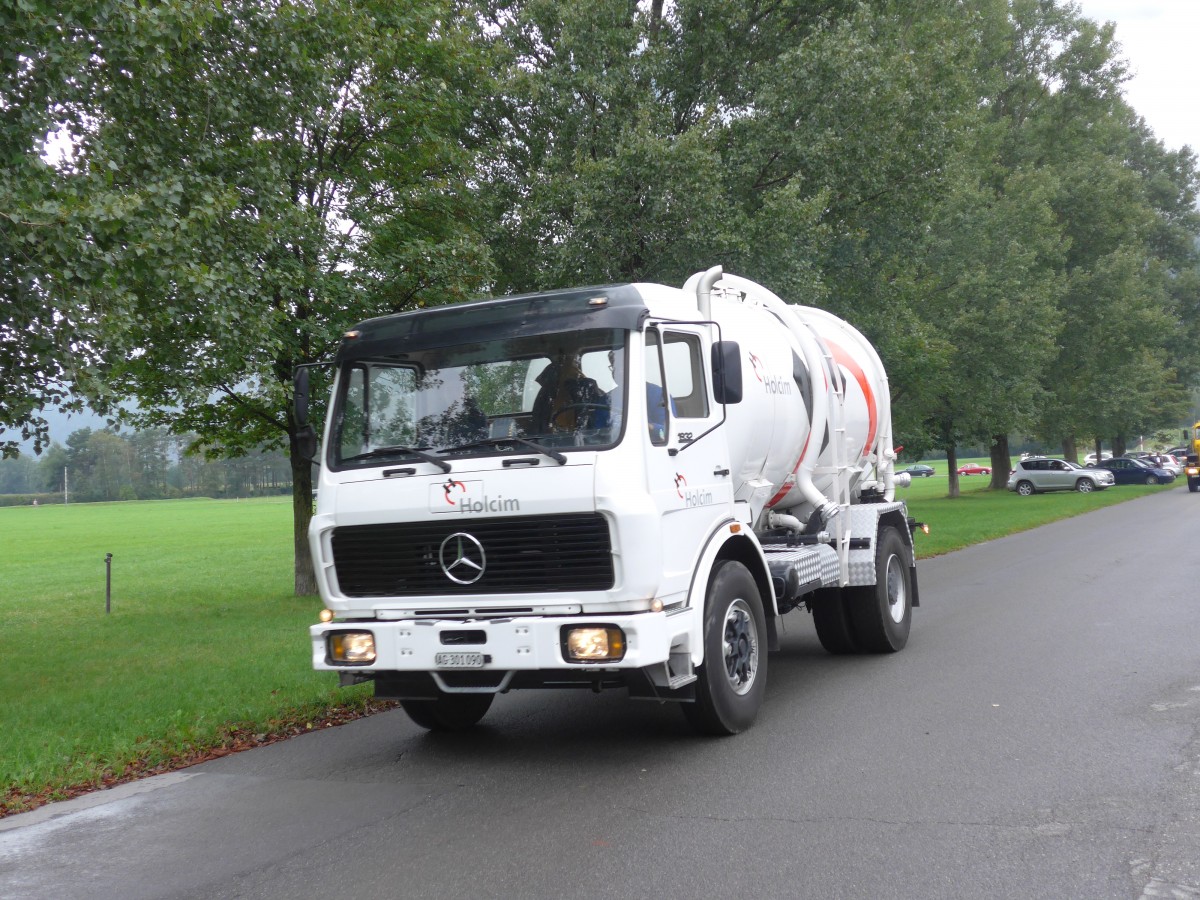 (155'112) - Holcim, Zrich - AG 301'090 - Mercedes am 13. September 2014 in Chur, Waffenplatz