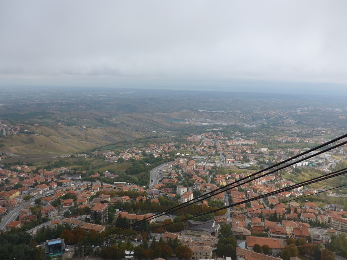 (165'610) - Ausblick auf San Marino am 24. September 2015