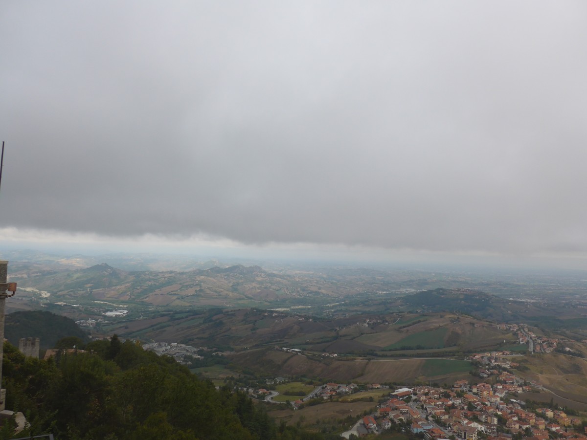 (165'611) - Ausblick von San Marino am 24. September 2015