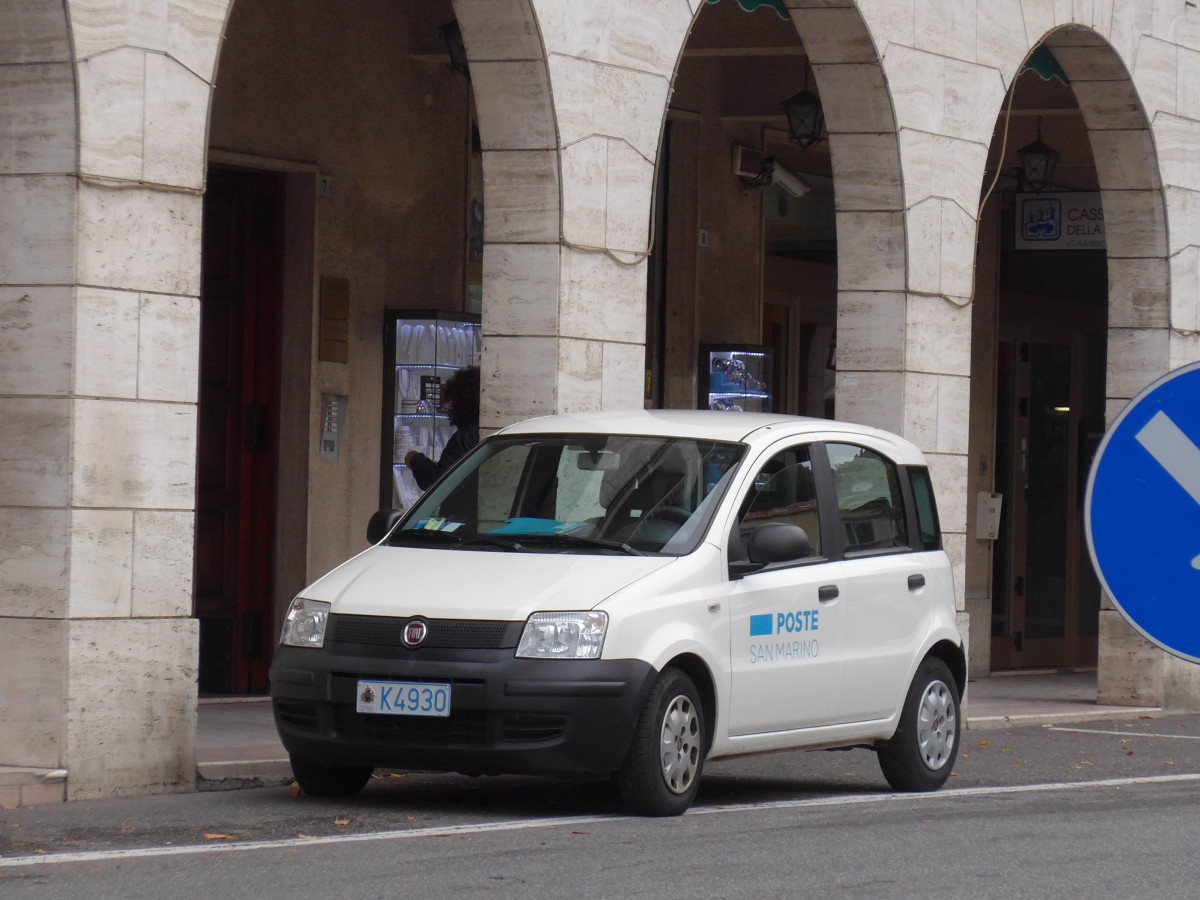 (165'638) - Poste - K4930 - Fiat am 24. September 2015 in San Marino