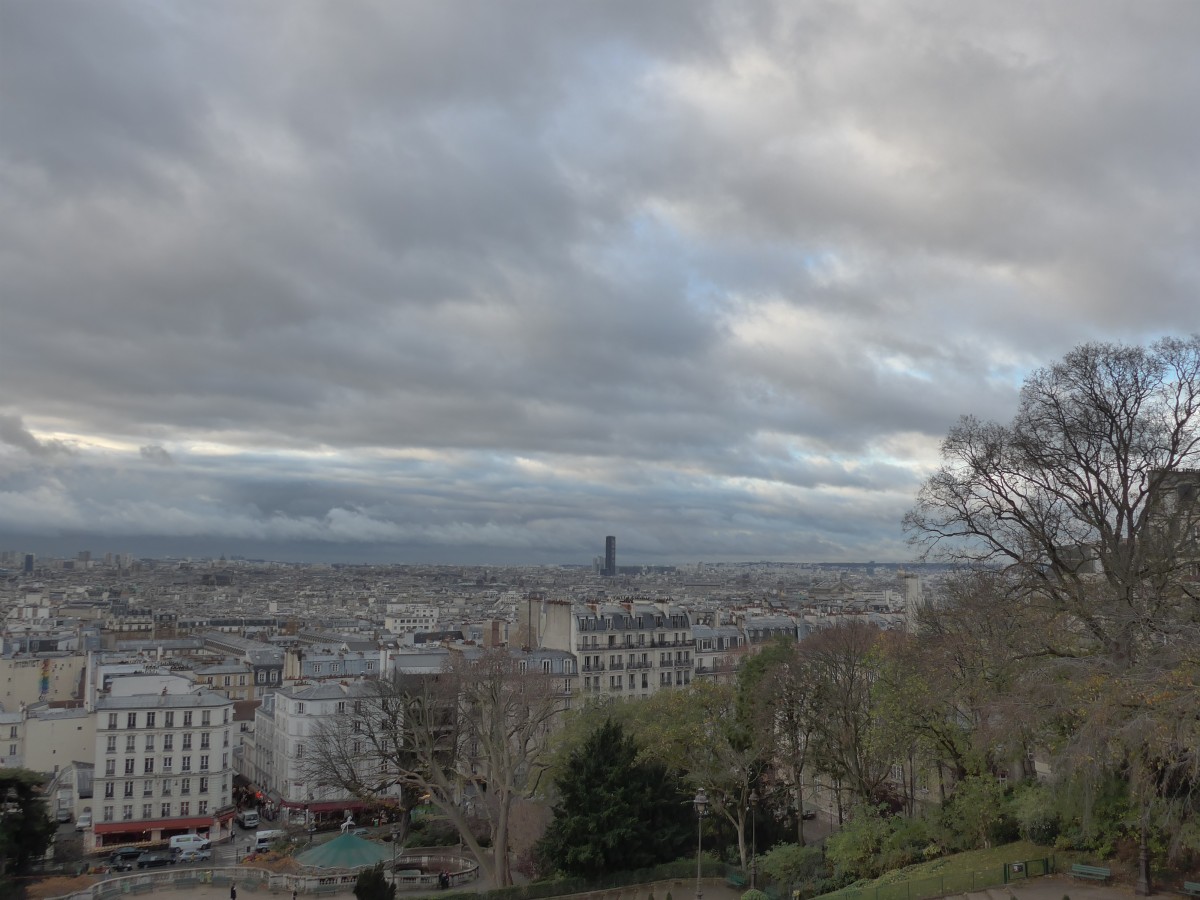 (167'067) - Blick ber Paris am 17. November 2015 vom Montmartre aus