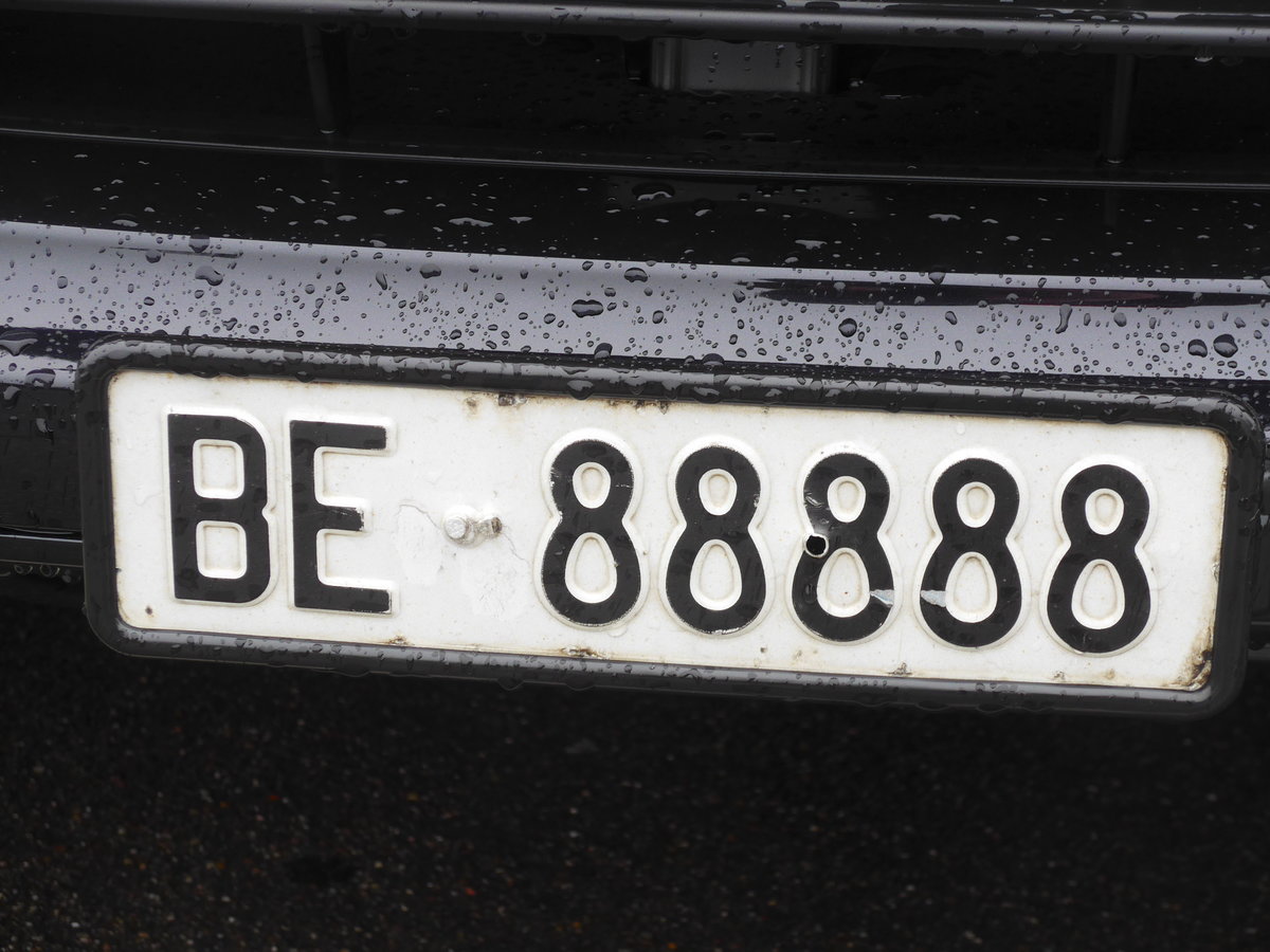 (179'974) - Autonummer aus der Schweiz - BE 88'888 - am 1. Mai 2017