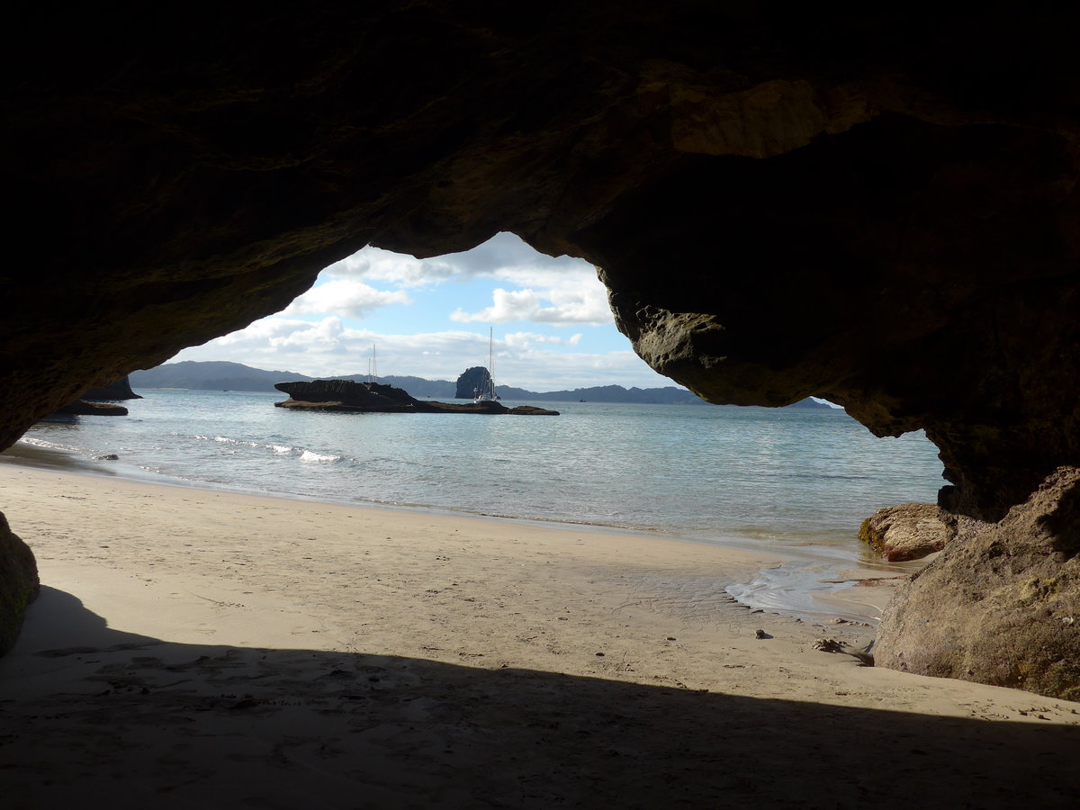 (190'581) - Cathedral Cove am 20. April 2018 bei Hahei