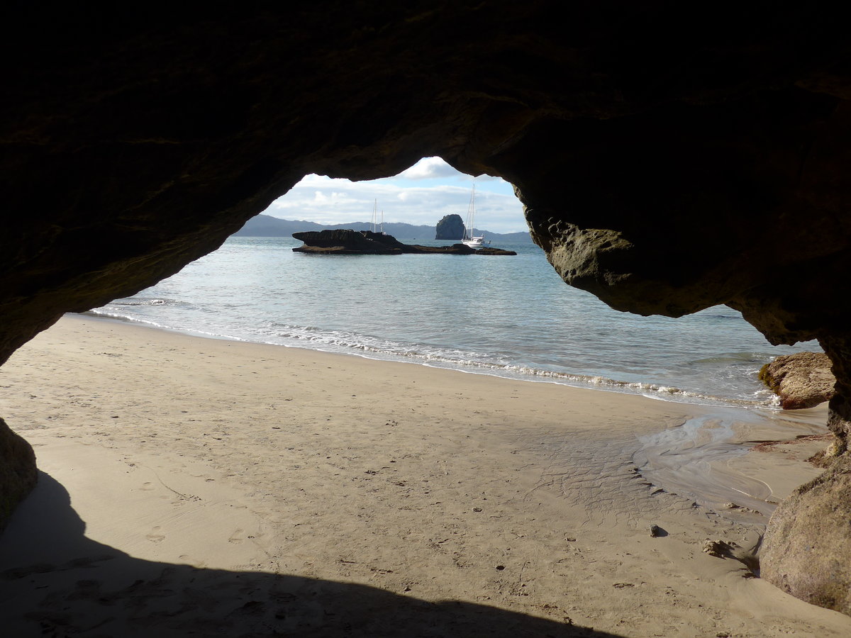 (190'588) - Cathedral Cove am 20. April 2018 bei Hahei
