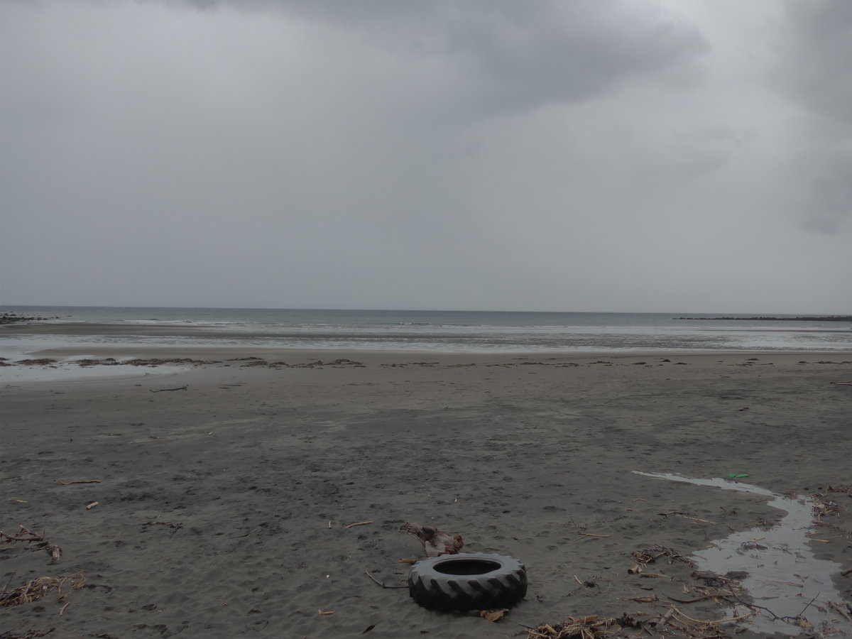 (191'830) - Am Strand von Opunake am 28. April 2018