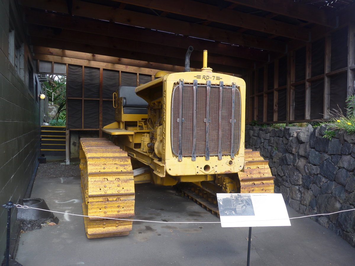 (191'985) - Caterpillar RD-7 - Jahrgang 1937 - am 30. April 2018 in Auckland, Motat