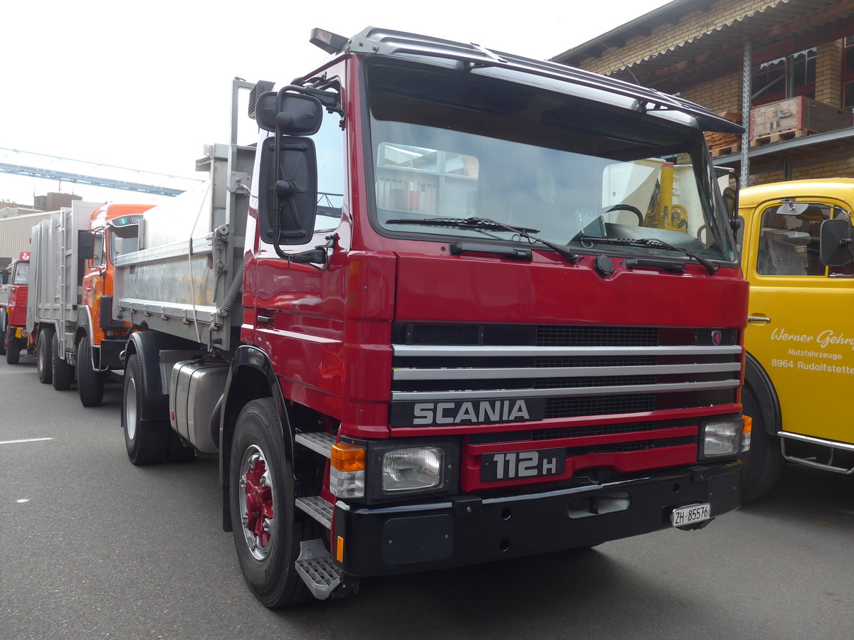 (192'350) - Scania - ZH 85'576 - am 5. Mai 2018 in Attikon, Wegmller