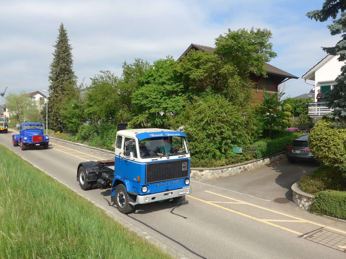 (192'542) - Ruud Jansen - AG 57'879 - Volvo am 5. Mai 2018 in Attikon, Bahnstrasse