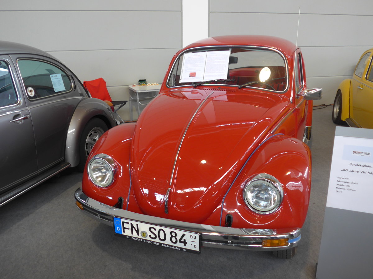 (193'440) - VW-Kfer - FN-SO 84 - am 26. Mai 2018 in Friedrichshafen, Messe