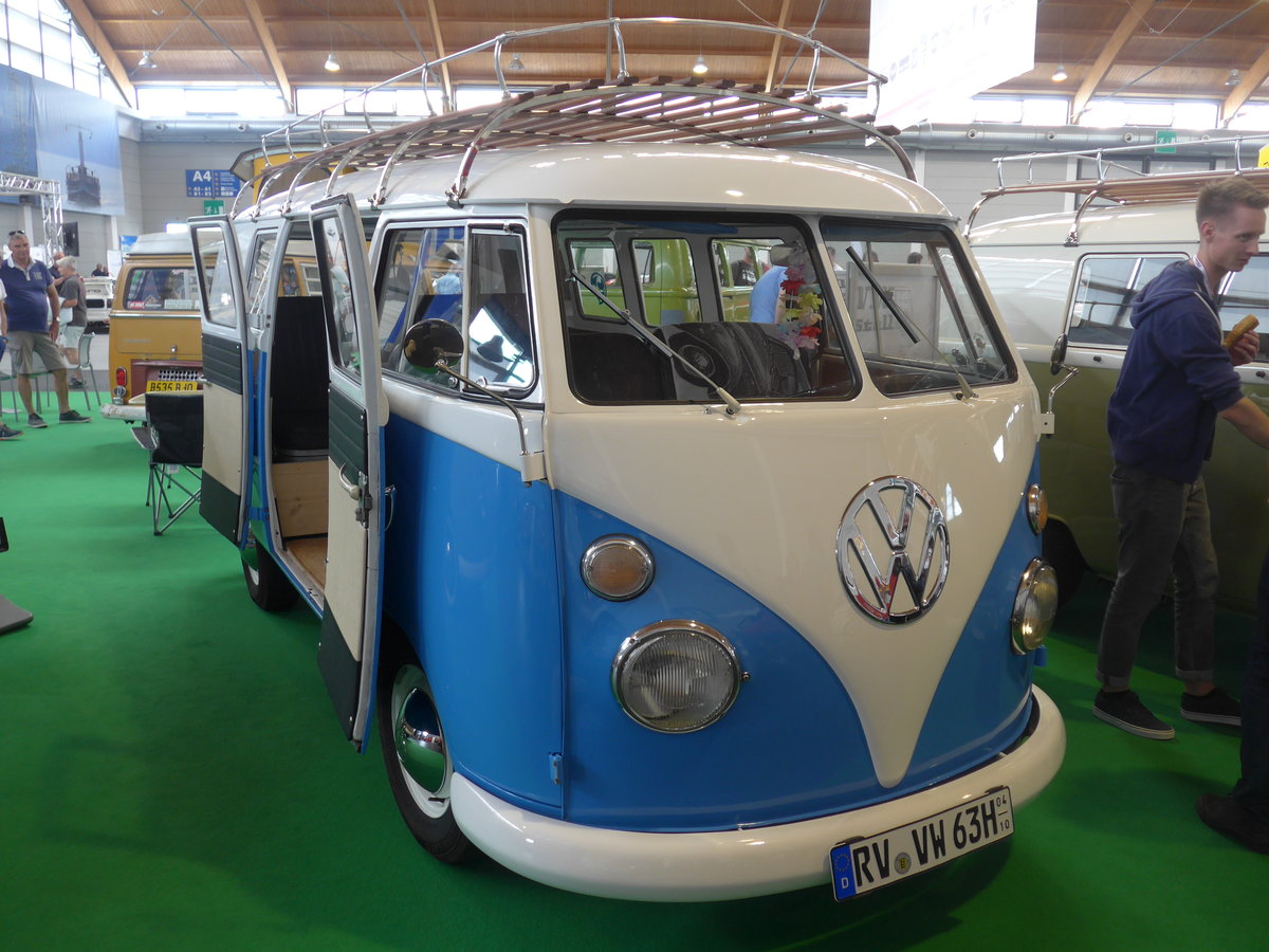(193'453) - VW-Bus - RV-VW 63H - am 26. Mai 2018 in Friedrichshafen, Messe