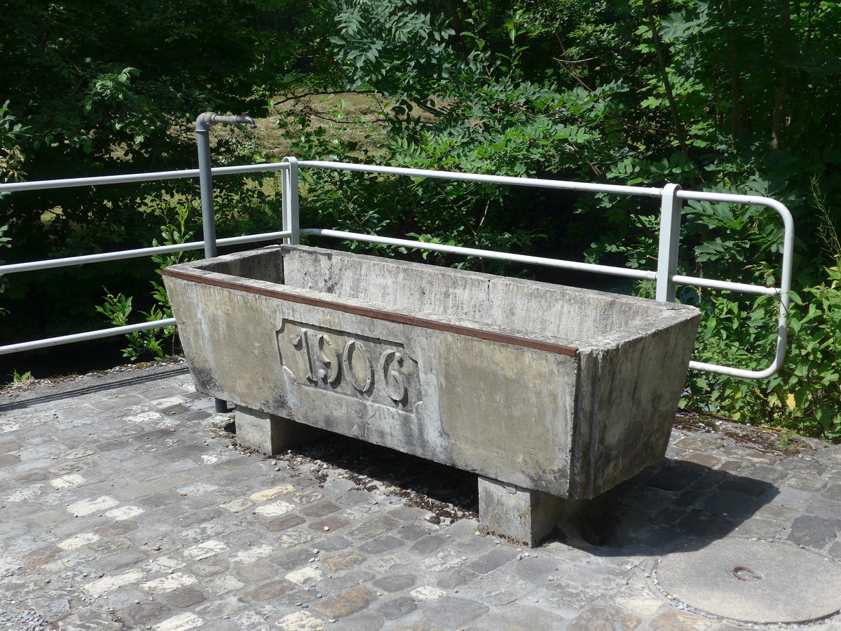 (194'443) - Brunnen von 1906 am 25. Juni 2018 in Trmmelbach