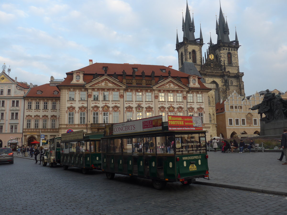 (198'751) - Prager Touristen-Zgli - AR 86-54 - am 19. Oktober 2018 in Praha