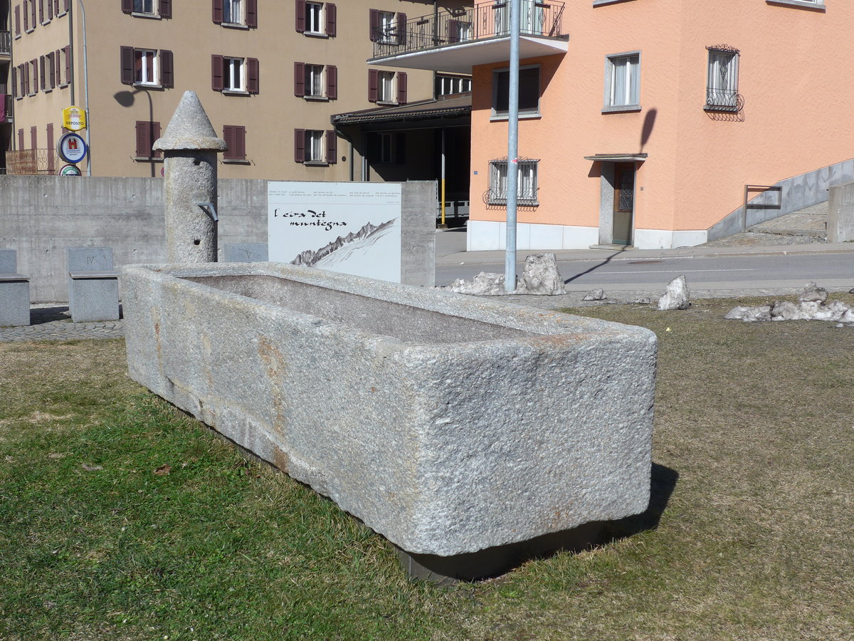 (202'542) - Brunnen am 19. Mrz 2019 in Airolo
