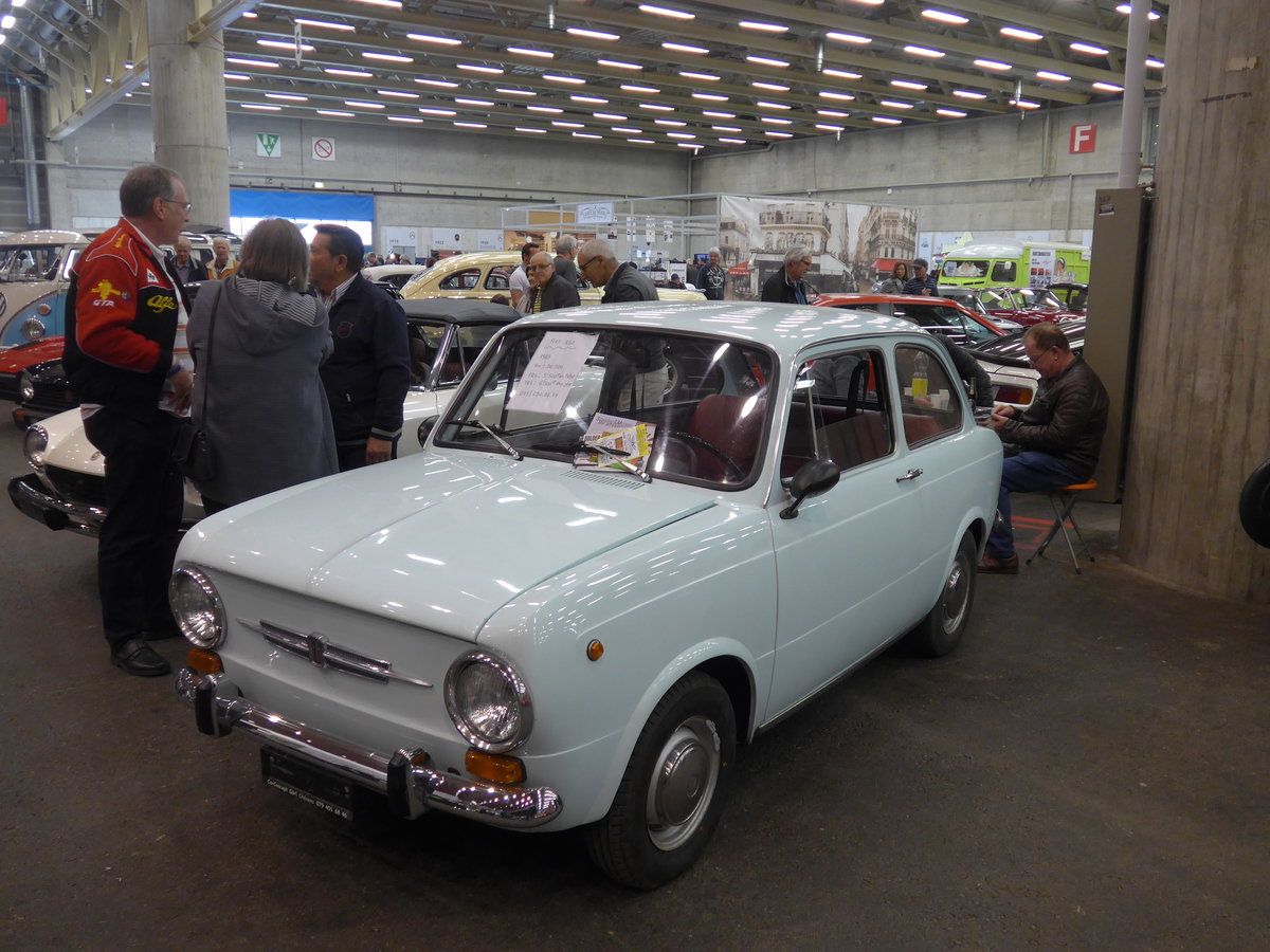 (203'077) - Fiat am 24. Mrz 2019 in Granges-Paccot, Forum-Fribourg
