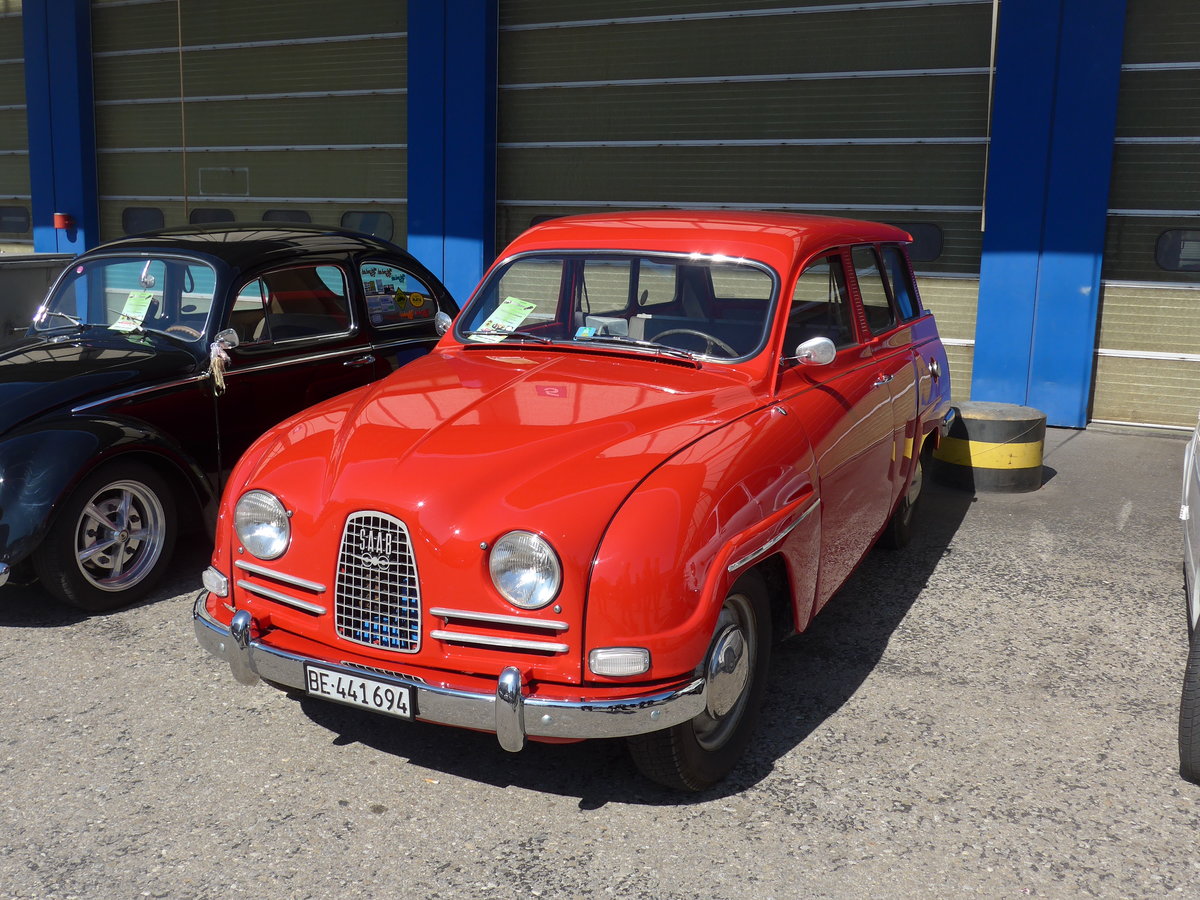 (203'139) - Saab - BE 441'694 - am 24. Mrz 2019 in Granges-Paccot, Forum-Fribourg