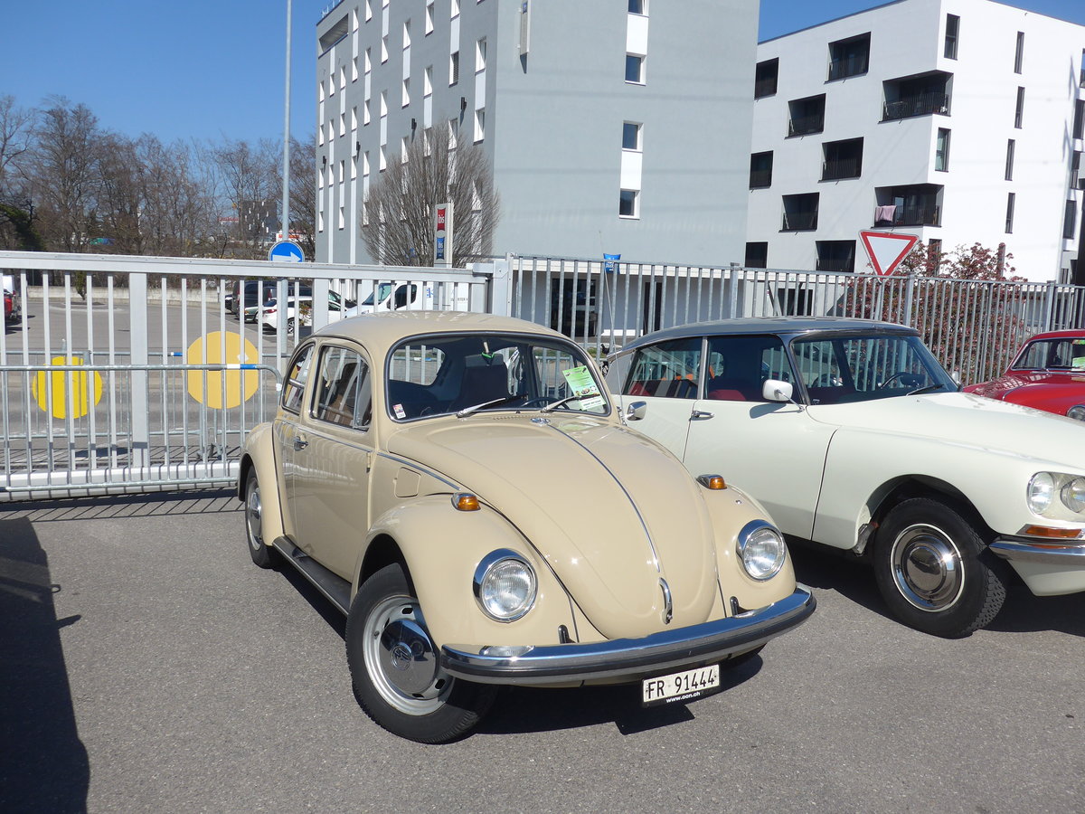 (203'151) - VW-Kfer - FR 91'444 - am 24. Mrz 2019 in Granges-Paccot, Forum-Fribourg