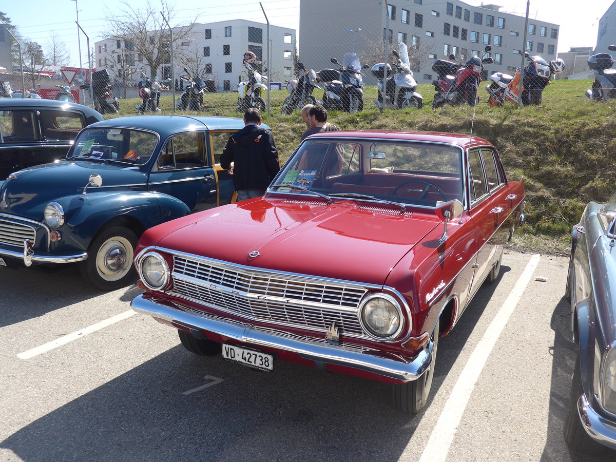 (203'159) - Opel - VD 42'738 - am 24. Mrz 2019 in Granges-Paccot, Forum-Fribourg