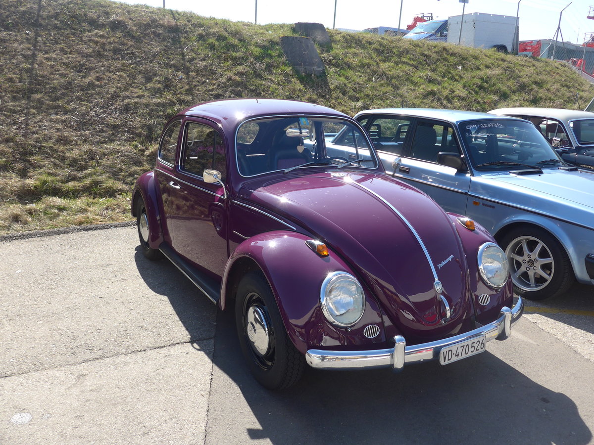 (203'166) - VW-Kfer - VD 470'526 - am 24. Mrz 2019 in Granges-Paccot, Forum-Fribourg