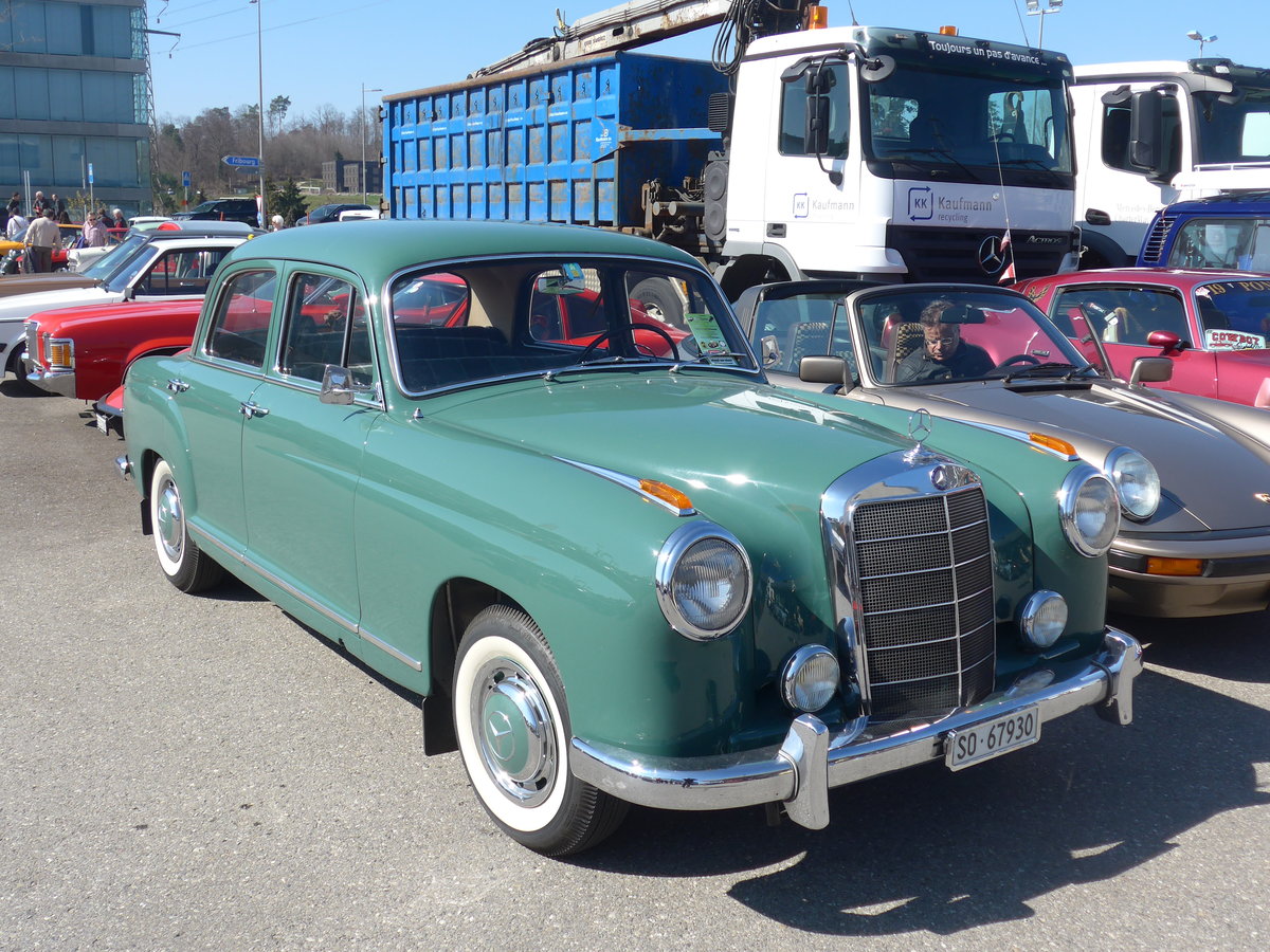 (203'182) - Mercedes - SO 67'930 - am 24. Mrz 2019 in Granges-Paccot, Forum-Fribourg