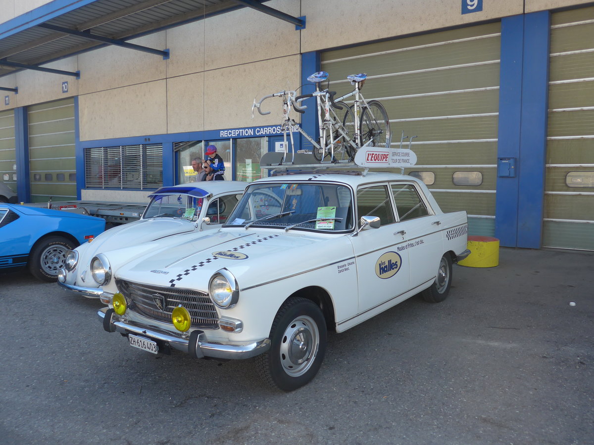 (203'199) - Peugeot - ZH 616'403 - am 24. Mrz 2019 in Granges-Paccot, Forum-Fribourg
