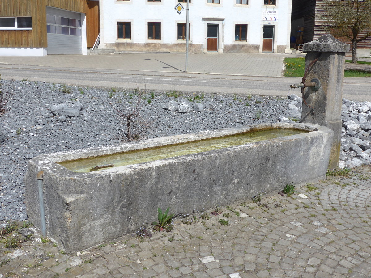 (203'880) - Brunnen am 22. April 2019 in Tramelan