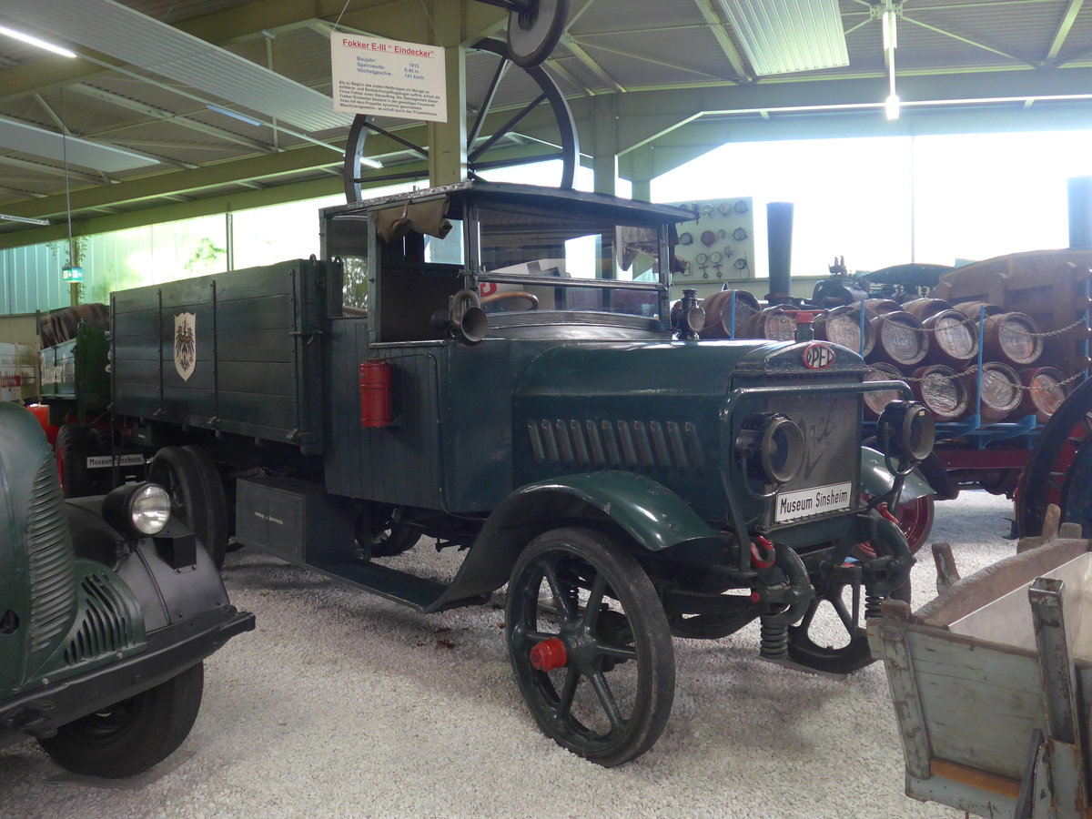 (205'063) - Opel am 13. Mai 2019 in Sinsheim, Museum